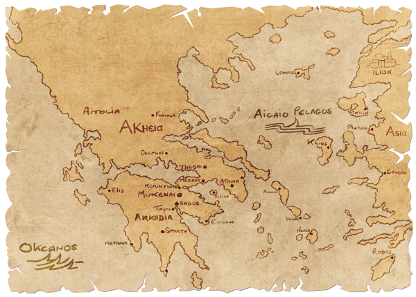 La carte de l'Akheia dans les Cycles d'Ouranos